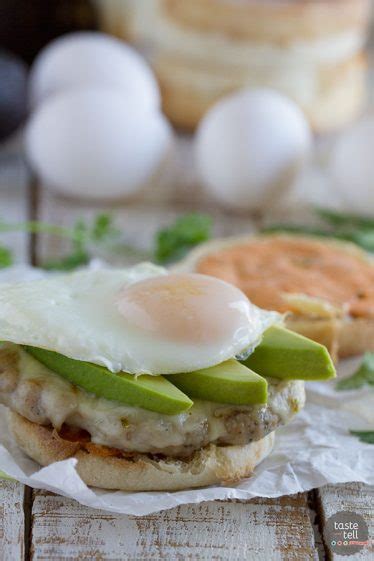 Sausage And Egg Breakfast Sandwich Recipe With Sriracha Cilantro