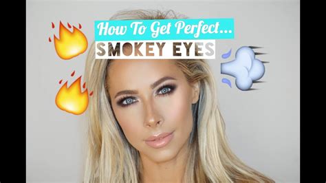 How To Smokey Eyes And Full Contour Glam Talk Through With Jadeywadey180