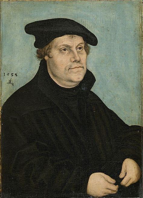 Portrait Of Martin Luther By Lucas Cranach The Elder Joy Of Museums