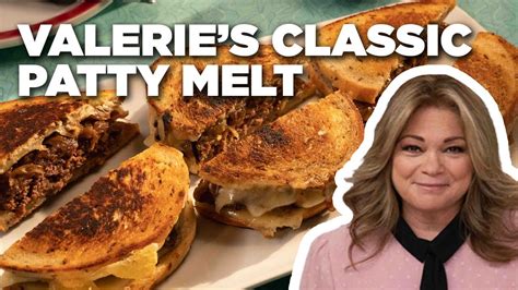 Classic Patty Melt Recipe With Valerie Bertinelli Valeries Home Cooking Food Network Youtube
