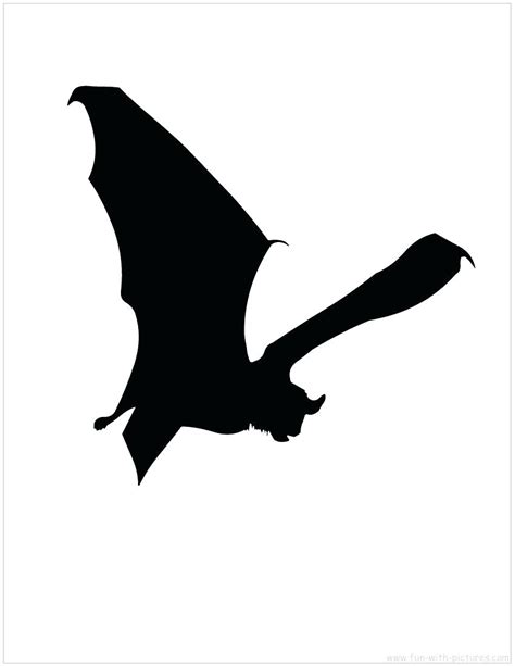Bat Silhouette Printable At Getdrawings Free Download