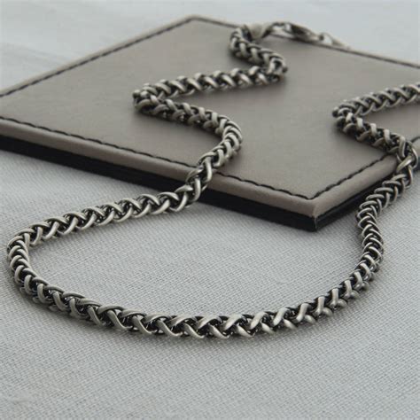 Baking soda and aluminum foil add boiling water and baking soda to a bowl layered with aluminum foil. heavy sterling silver detailed chain necklace by ...
