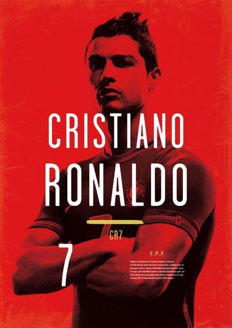 Cristiano Ronaldo Cr7 Ronaldiño Póster De Fútbol
