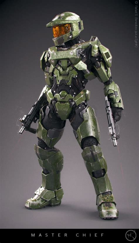 Master Chief By Sgthk On Deviantart Halo Armor Halo Spartan Master