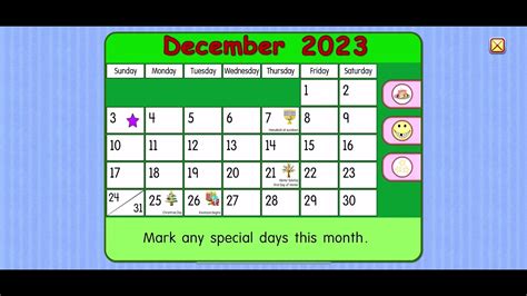 Starfall Calendar December 3 2023 Youtube