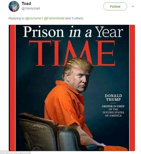 twitter goes wild over trump s fake time magazine cover daily mail online