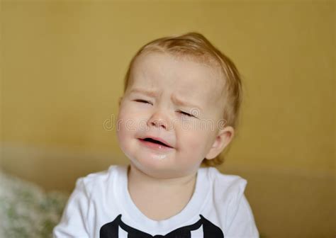 Crying Baby Girl Stock Photo Image Of Lovable Looking 18873442