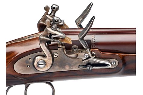 Pedersoli Howdah Hunter Shotgun Pistol Flintlock 20 Gauge Muzzle
