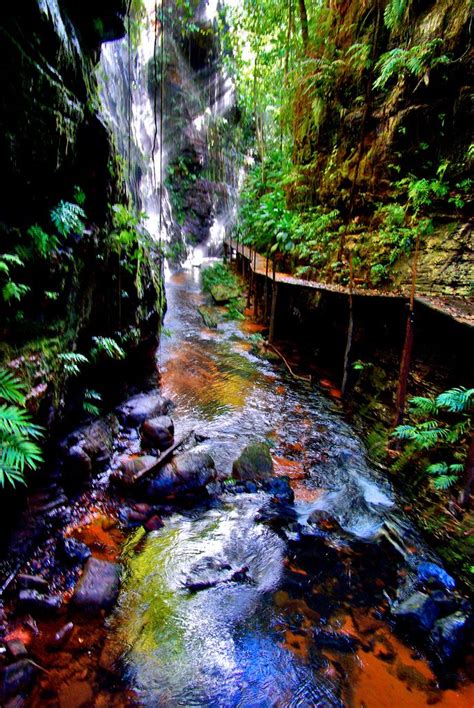 Pedra Caida Carolinama Waterfall Largest Countries Outdoor