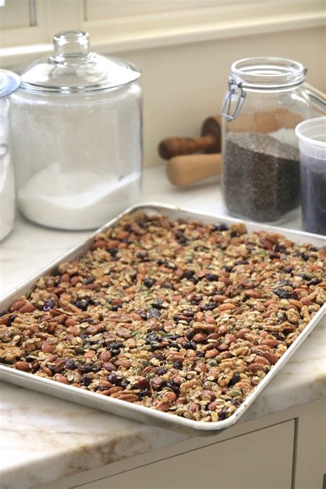 Jenny Steffens Hobick Homemade Nut And Fruit Granola Bars
