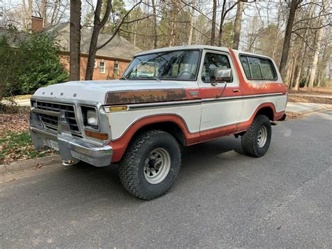 Cranberry Survivor 1978 Ford Bronco Ranger Xlt Barn Finds