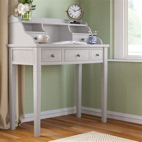 A desk with a hutch and drawers, shelves or cabinets will allow you to neatly stash away your computer accessories, files and supplies out of sight. Pin on Solarium