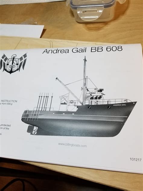 Andrea Gail By Downeaster Billing Boats 608 160 Scale Kit