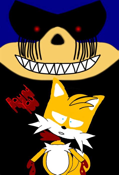 Sonic Exe Killing Tails By Gameartss54 On Deviantart