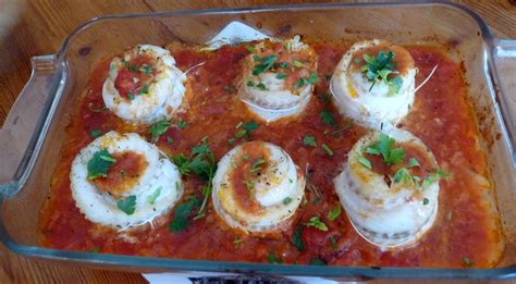 Filets de merlan roulés au four Recettes de Cuisine Merlan