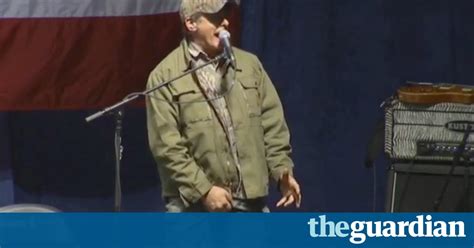 Ted Nugent Grabs His Crotch At Donald Trump Rally Video Us News