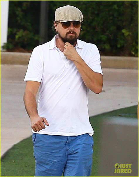 Leonardo Dicaprio Cant Stop Stroking His Bushy Beard In Miami Photo