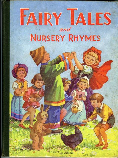 Fairy Tales And Nursery Rhymes C1950s Nursery Rhymes Vintage