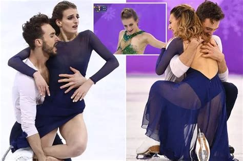 Gabriella Papadakis Flashes Nipple After Suffering Wardrobe Malfunction During Winter Olympics