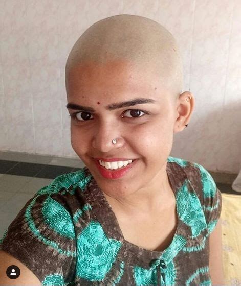 pin by traditional 81 on bald n beautiful indian girls bald head girl bald girl bald women