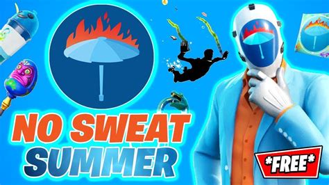 New Update No Sweat Summer Quest Fortnite Fortnite Live Youtube