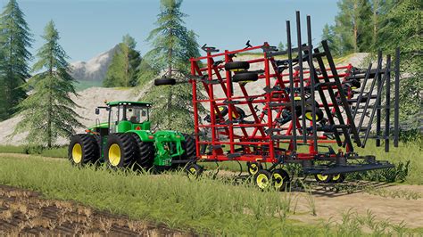 Fs19 Mods The Sunflower 5056 Five Section Field Cultivator Yesmods