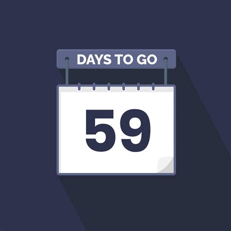 59 Days Left Countdown For Sales Promotion 59 Days Left To Go
