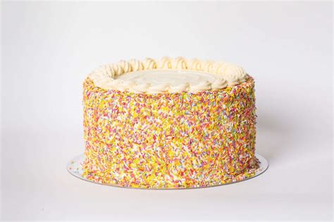 Vanilla Victoria Sprinkles Cake Goyas Of Galway