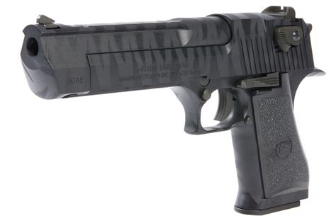 Cybergun We Desert Eagle Tiger Stripe 50ae Gbb Pistol Black By We