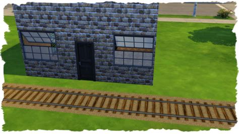 Railway Tracks By Chalipo At All 4 Sims Sims 4 Updates