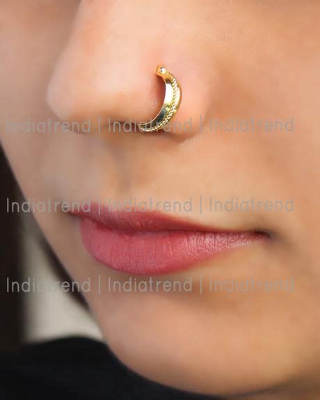 Nose Rings Nath Indiatrendshop Nose Piercing Stud Nose Ring Stud