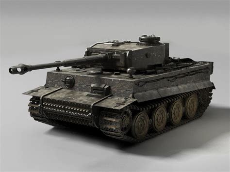 Tiger Tank Free 3d Models