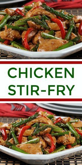 Heat the oil in a frying pan or wok, until it begins to smoke. Chicken Stir-Fry | Recipe | Recipes, Diabetic diet recipes, Chicken recipes