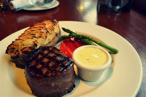 Our Tender Filet Mignon Wrapped In Applewood Smoked Bacon With Our Signature Twice Baked