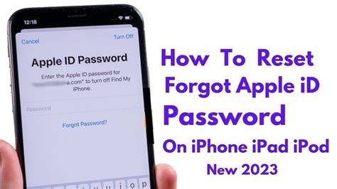 How To Reset Forgot Apple ID Password Without Number Email Verification