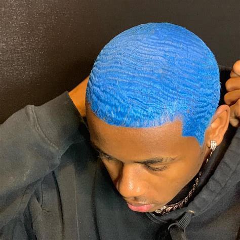 Ivys Court On Instagram “💧” Boys Colored Hair Waves Hairstyle Men