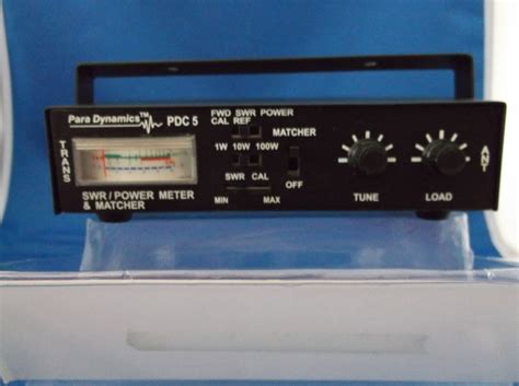 NEW HAM CB RADIO PDC5 SWR POWER AND ANTENNA TUNER AND MATCHER FREE On