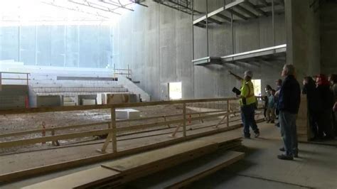 Tours Held At New Neenah High School To Highlight Construction Progress