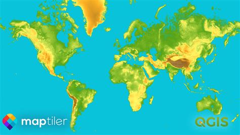 Mapa Base Global Del Terreno Para Qgis Maptiler