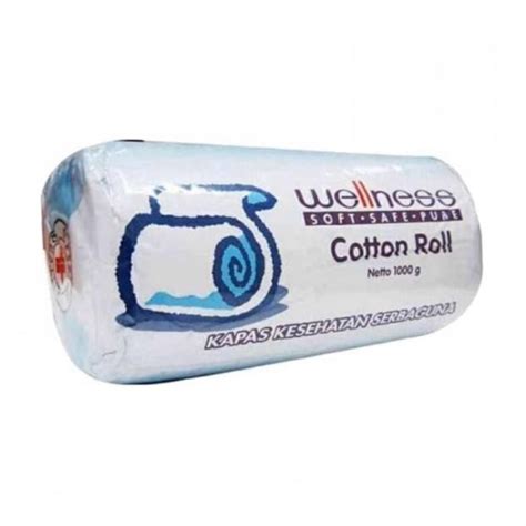 Jual Tr8 Wellness Kapas Gulung Roll 1kg Wellness Cotton Roll 1000gram