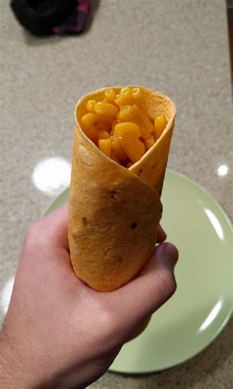 I Present To You The Mac And Cheese Burrito Scrolller