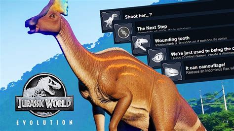New Dinosaur Shown Dlc Achievements Jurassic World