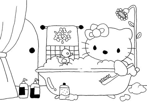 Eine zeichnung zum herunterladen von hello kitty 38. Ausmalbilder Hello Kitty Zum Ausmalen