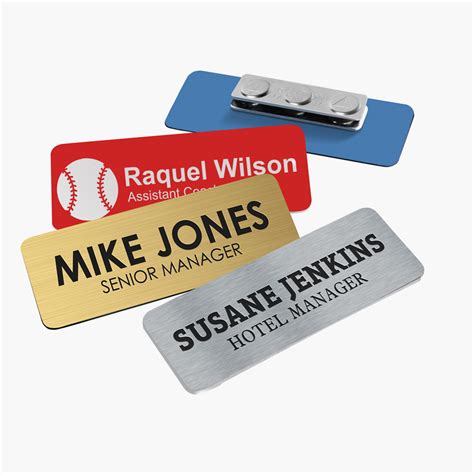 Printable Plastic Name Badges No More Waiting Time Or Extra Costs