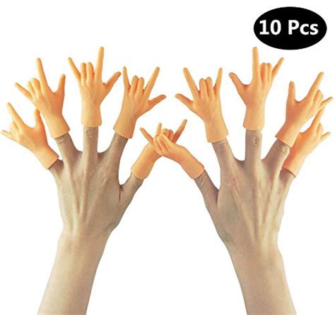 Buy Yolococa Tiny Hands 10 Pieces Mini Little Finger Hands Miniature