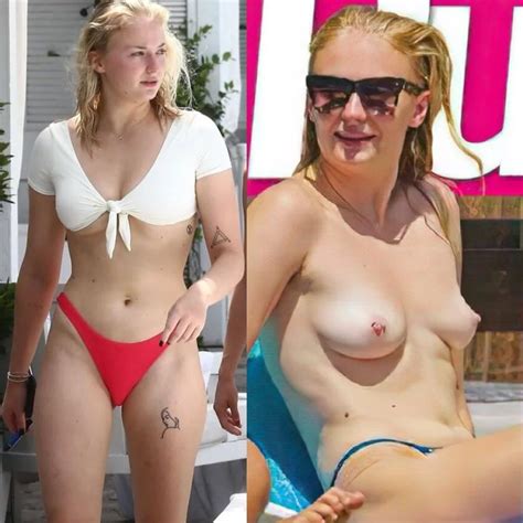 Sophie Turner A Sansa De Game Of Thrones Foi Flagrada Fazendo Topless No Verão De Ibiza