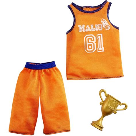 Barbie Fashion Pack Career Basketball Player Doll Clothes For Ken With