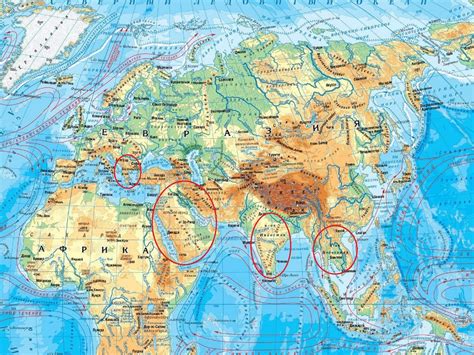 Географическая Карта Мира Крупным Планом На Русском 55 фото
