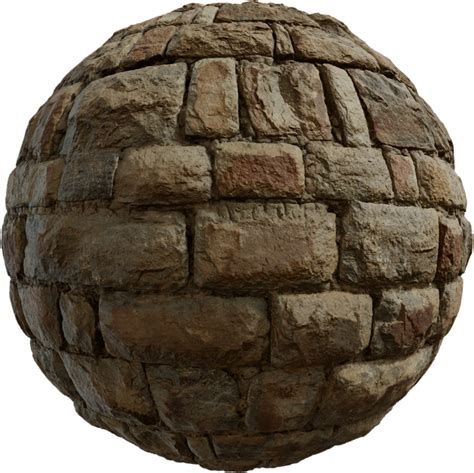 Rustic Stone Wall Texture Poly Haven