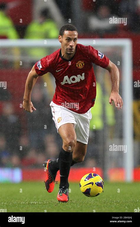 Rio Ferdinand Manchester United Stock Photo Alamy